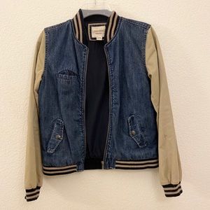 Half denim jacket from Forever 21